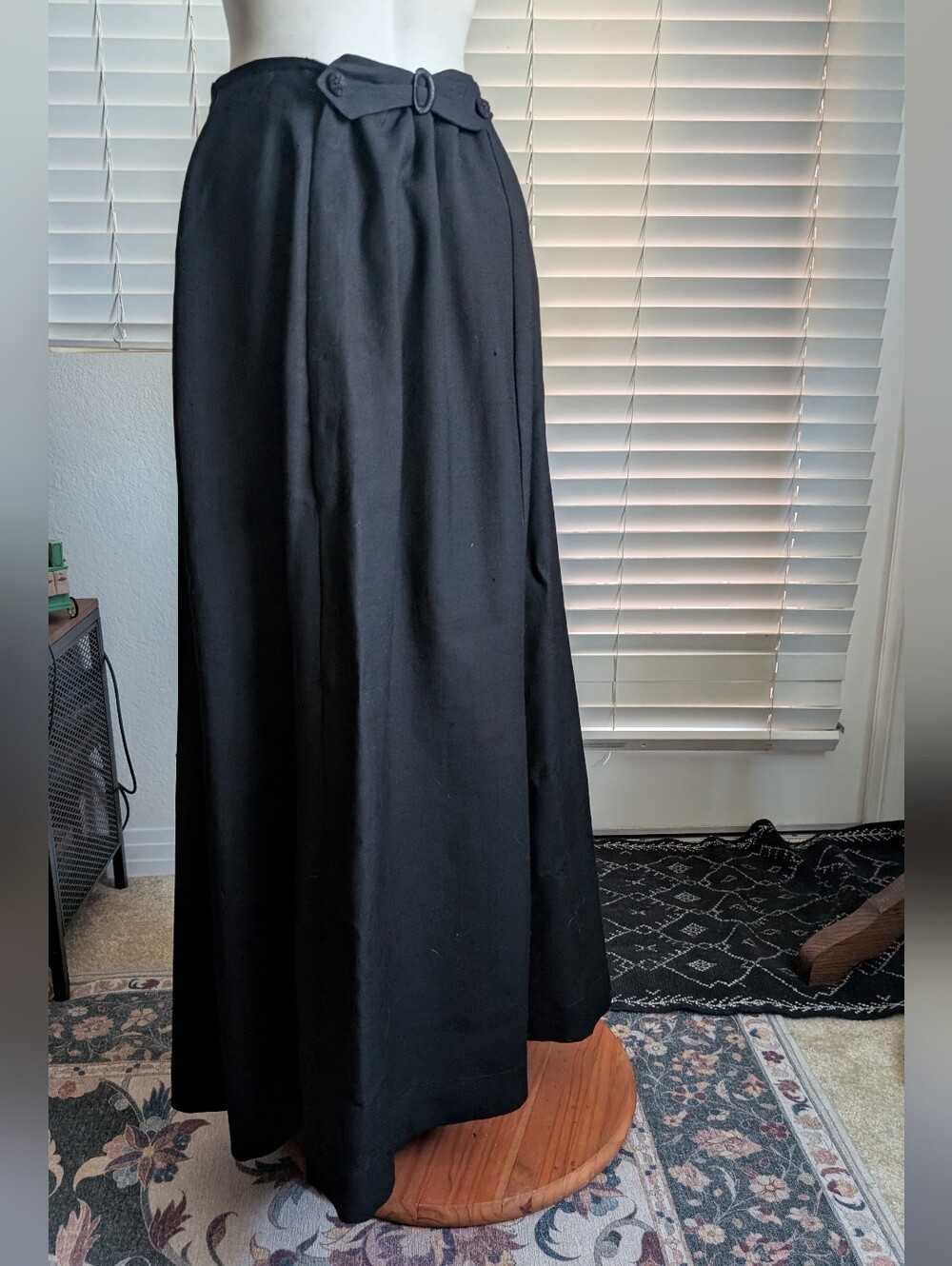 1910s Edwardian Wool Skirt - Picture 7 of 12